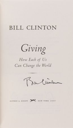 Lot #186 Bill Clinton Book - Image 1