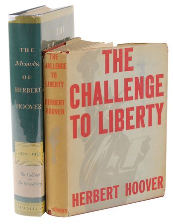 Lot #146 Herbert Hoover Books - Image 1