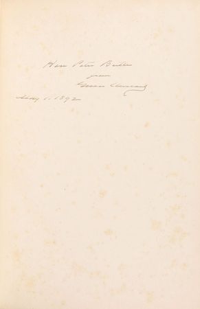 Lot #67 Grover Cleveland: First edition of Cleveland’s public papers - Image 1