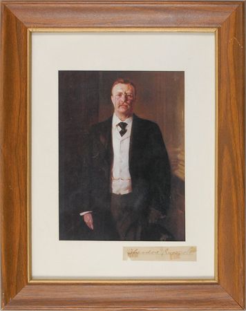 Lot #133 Theodore Roosevelt Signature - Image 1