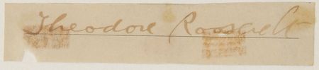 Lot #133 Theodore Roosevelt Signature - Image 2
