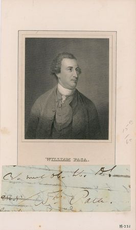 Lot #228 Declaration of Independence: William Paca Signature - Image 2