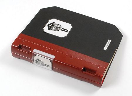 Lot #909 Battlestar Galactica Screen-Used Binder - Image 1