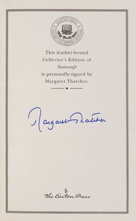 Lot #397 Margaret Thatcher Book - Image 1