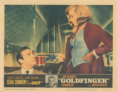 Lot #951 James Bond: Goldfinger: Seldom-seen complete lobby card set from the quintessential Bond film, Goldfinger - Image 1