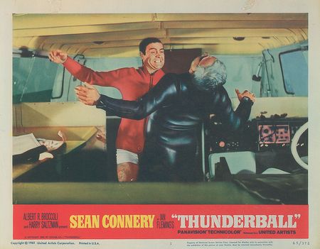 Lot #952 James Bond: Thunderball Lobby Cards - Image 1