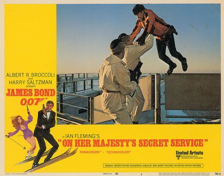 Lot #955 James Bond: On Her Majesties Secret Service Lobby Cards - Image 3