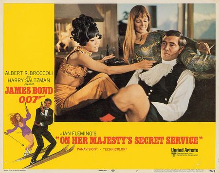 Lot #955 James Bond: On Her Majesties Secret Service Lobby Cards - Image 7