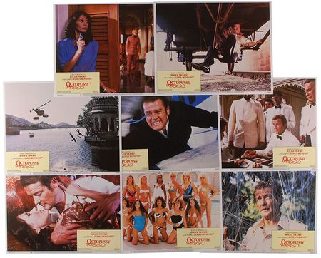 Lot #961 James Bond: For Your Eyes Only and Octopussy Lobby Cards - Image 1