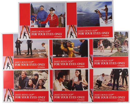 Lot #961 James Bond: For Your Eyes Only and Octopussy Lobby Cards - Image 2