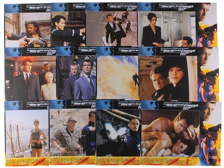 Lot #966 James Bond: The World is Not Enough and Die Another Day Lobby Cards - Image 2
