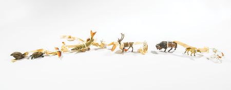 Lot #100 Franklin D. Roosevelt’s Miniature Animals - Image 1