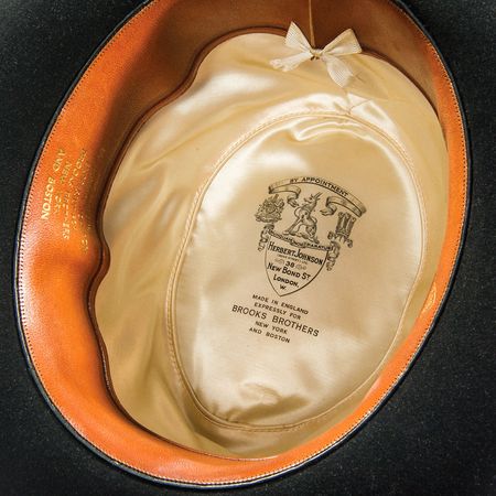 Lot #126 Franklin D. Roosevelt?s Black Hat - Image 2