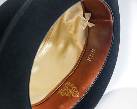 Lot #126 Franklin D. Roosevelt?s Black Hat - Image 4