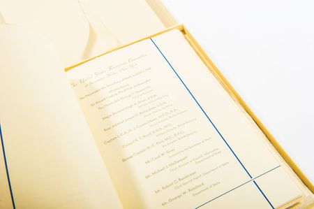 Lot #111  Elizabeth, The Queen Mother?s Personal Itinerary to Visit FDR - Image 3