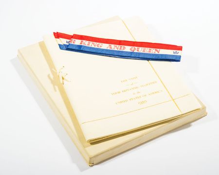 Lot #111  Elizabeth, The Queen Mother?s Personal Itinerary to Visit FDR - Image 5