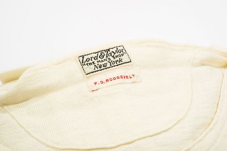 Lot #125 Franklin D. Roosevelt’s Undershirt - Image 2