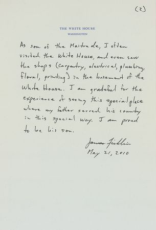 Lot #135 Franklin D. Roosevelt’s Prohibition Glass - Image 3