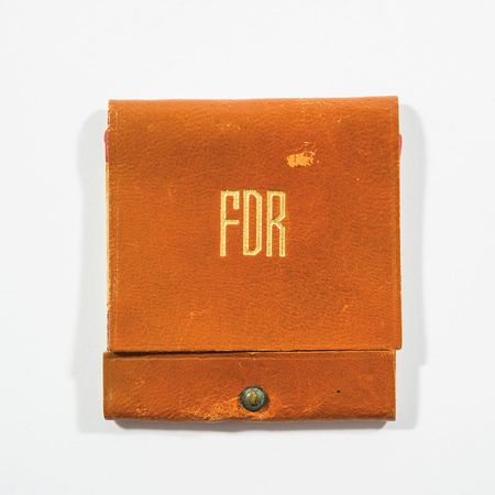 Lot #119 Franklin D. Roosevelt?s Leather Matchbook - Image 1