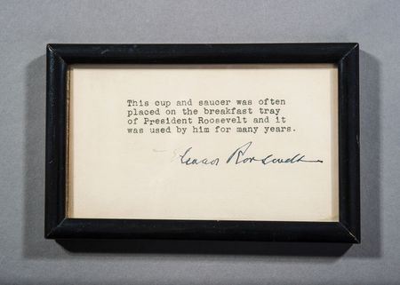 Lot #139 Franklin D. Roosevelt’s Cup and Saucer - Image 3