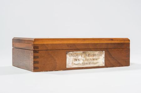 Lot #220 John F. Kennedy?s Wooden Cigar Box - Image 8