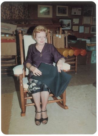 Lot #231 John F. Kennedy Official Replica Rocking Chair and Mourning Fabric - Image 7