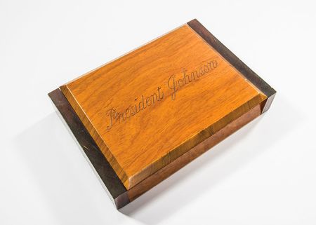 Lot #242 Lyndon B. Johnson’s Cigar Box - Image 1