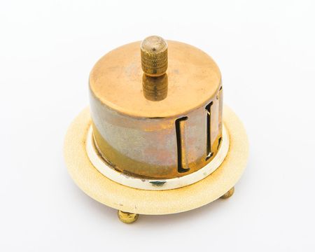 Lot #248 Lyndon B. Johnson’s Paperweight and Stamp Dispenser - Image 3