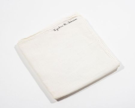 Lot #251 Lyndon B. Johnson?s Handkerchief - Image 1
