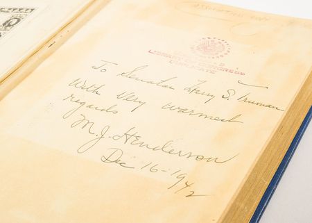 Lot #150 Harry S. Truman’s Book - Image 3