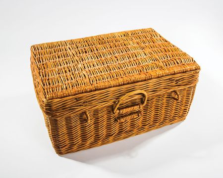 Lot #161 Harry S. Truman?s Wicker Basket - Image 1