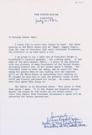 Lot #197 Dwight D. Eisenhower’s Smoke Ring - Image 3
