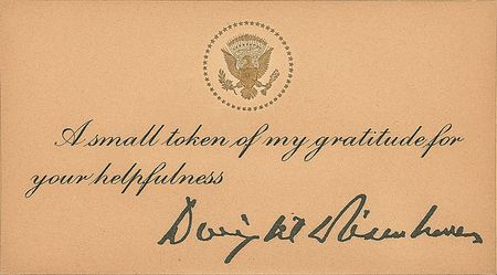 Lot #201 Dwight D. Eisenhower’s West Point Glass - Image 3