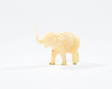 Lot #192 Dwight D. Eisenhower’s Elephant Figurine - Image 1