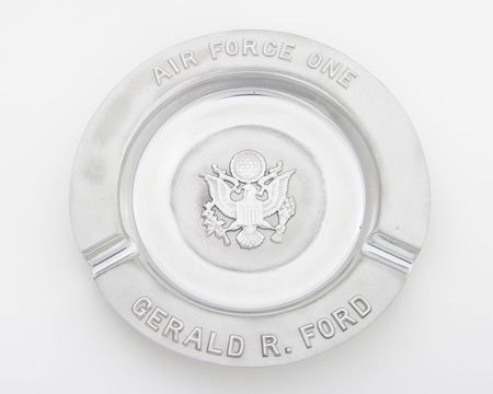 Lot #266 Gerald Ford’s Air Force One Ashtray - Image 1