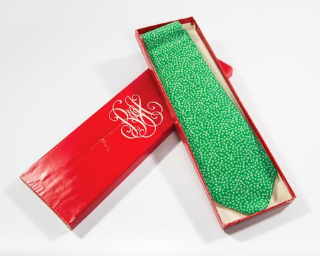 Lot #271 Gerald Ford?s Green Tie - Image 1