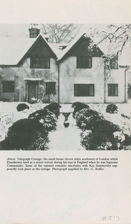 Lot #171 Dwight D. Eisenhower’s Original Painting of His 1944 London Home - Image 16