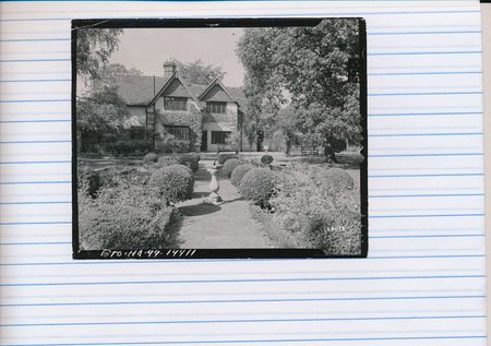 Lot #171 Dwight D. Eisenhower’s Original Painting of His 1944 London Home - Image 9