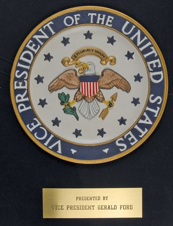 Lot #264 Gerald Ford’s Podium Seal - Image 2