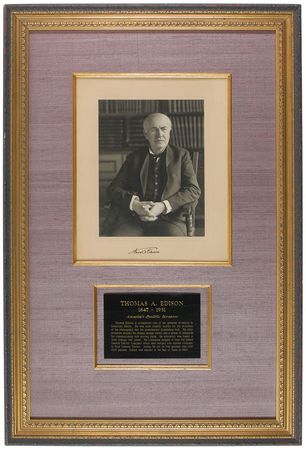 Lot #354 Thomas Edison - Image 1