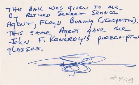 Lot #272 Gerald Ford?s Golf Ball - Image 4