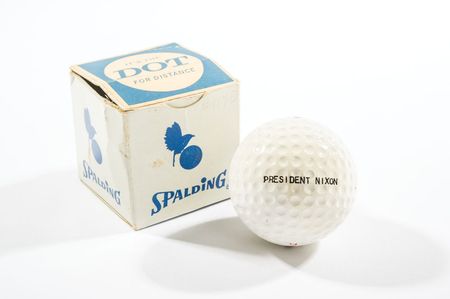 Lot #260 Richard Nixon’s Golf Ball - Image 1