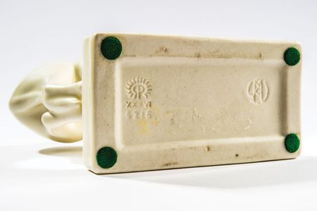 Lot #90 Franklin D. Roosevelt’s White Alabaster Donkey Straight From His Presidential Desk - Image 3