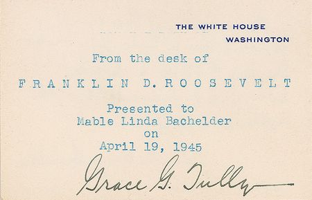 Lot #90 Franklin D. Roosevelt’s White Alabaster Donkey Straight From His Presidential Desk - Image 7