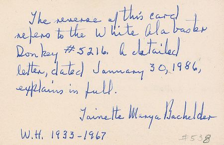 Lot #90 Franklin D. Roosevelt’s White Alabaster Donkey Straight From His Presidential Desk - Image 8