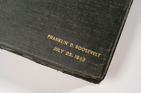 Lot #84 Franklin D. Roosevelt?s Bible - Image 2