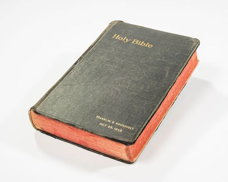 Lot #84 Franklin D. Roosevelt?s Bible - Image 3