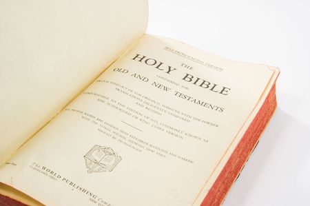 Lot #84 Franklin D. Roosevelt?s Bible - Image 6