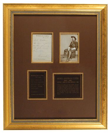 Lot #352 George A. Custer Battlefield Communication - Image 1
