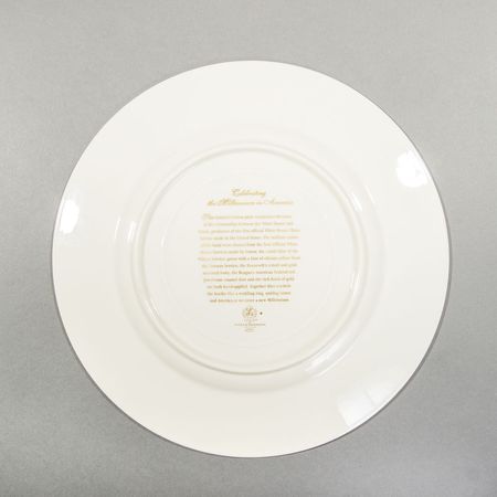 Lot #345 Bill Clinton Appreciation Plate - Image 2
